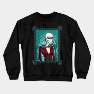 Sinister smile of a skull Crewneck Sweatshirt